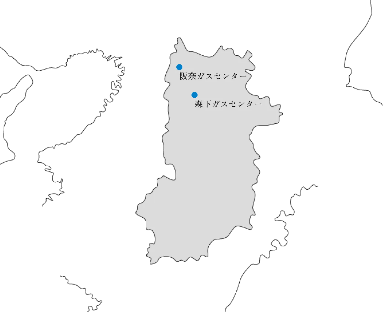 奈良県マップ